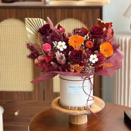 Chandler Preserved Flower Vase